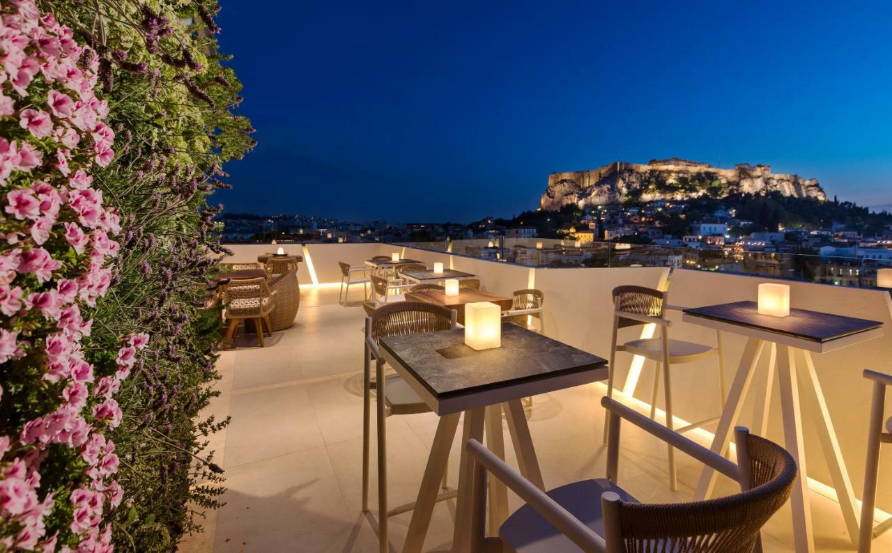 Central Hotel Athena Bagian luar foto