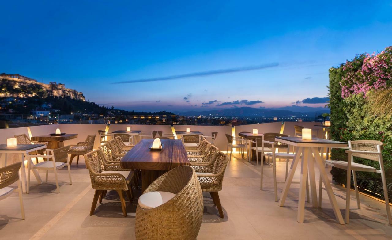 Central Hotel Athena Bagian luar foto