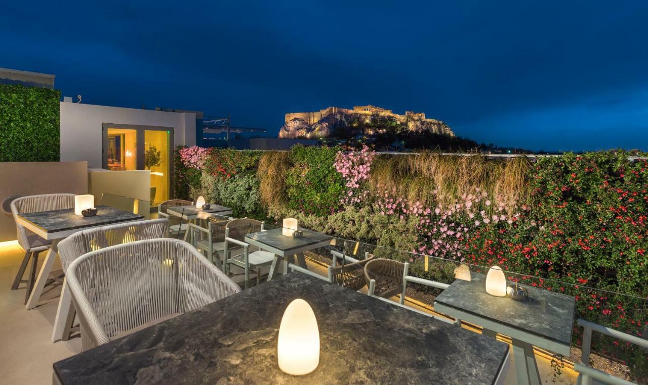 Central Hotel Athena Bagian luar foto
